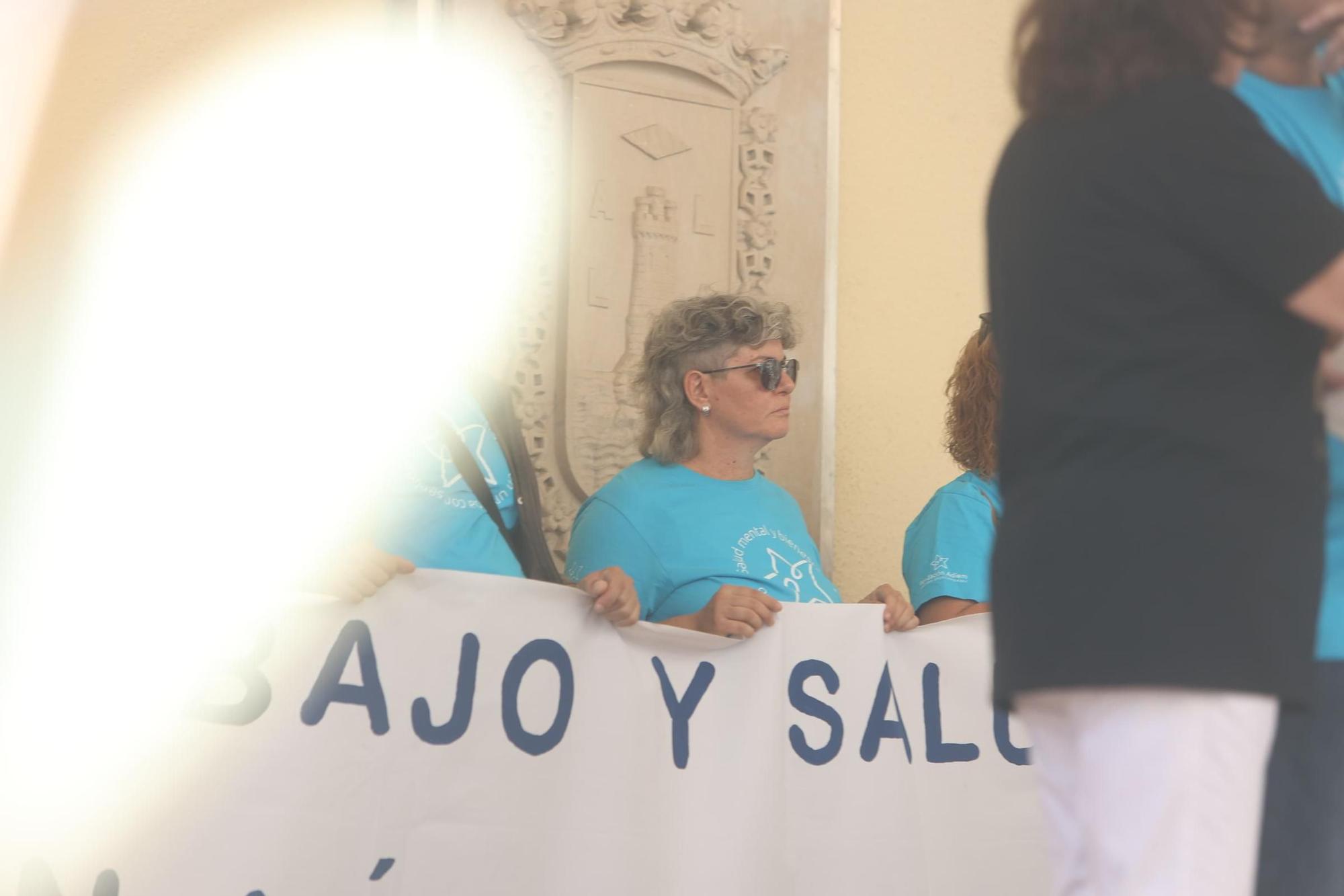 Demonstration for mental health in Alicante