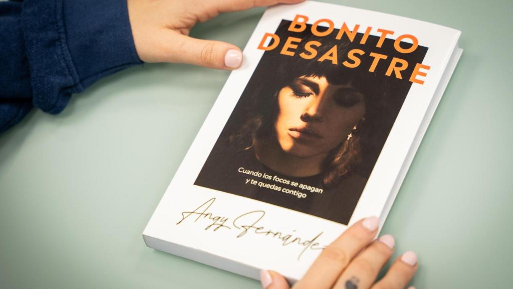 Angy's book, titled Beautiful Disaster.