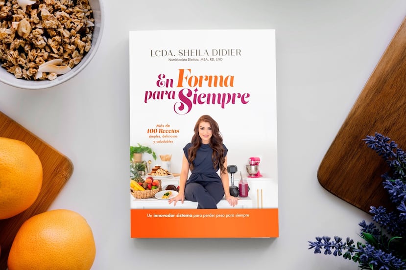 “In shape forever”, book by nutritionist Sheila Didier.