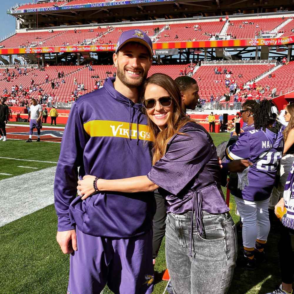 Relationship timeline of Minnesota Vikings quarterback Kirk Cousins ​​and his wife Julie Hampton