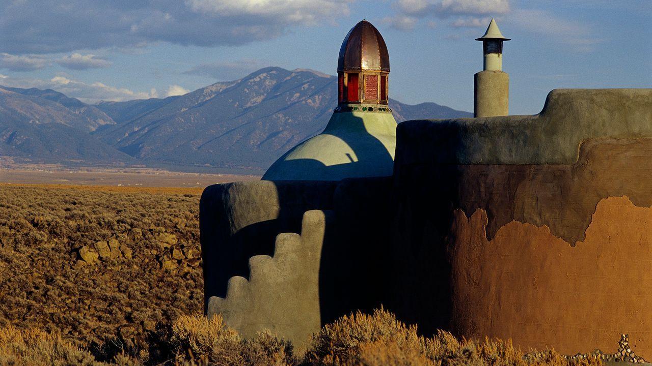 Earthship in New Mexico